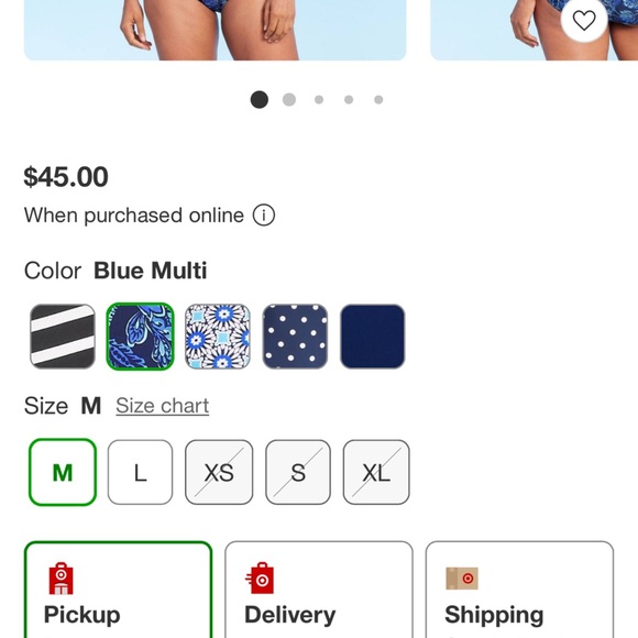 52) Lands' End Women's UPF 50  High Neck Tugless One Piece Swimsuit NWT sz XS - Picture 3 of 9